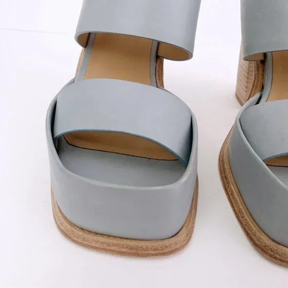 Wal & Pai Saturn Sandals in Concrete - Picture 3 of 11